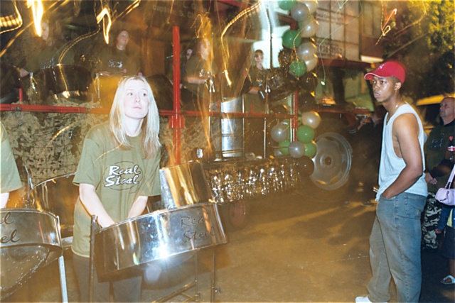 Gemma Burns - Tenor and Leroy Clarke - Arranger/Drummer