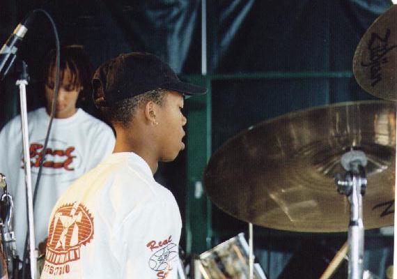 Drummer and arranger, Leroy Clarke